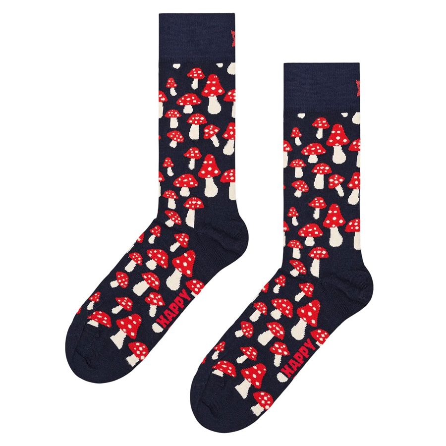 Calza Mushroom Sock Happy Socks | P000040NAVY
